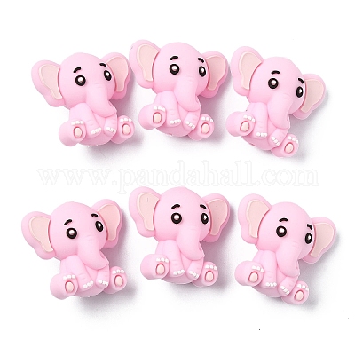 6 шт. Силиконовые бусины&nbsp;SIL-YW0002-10E-1