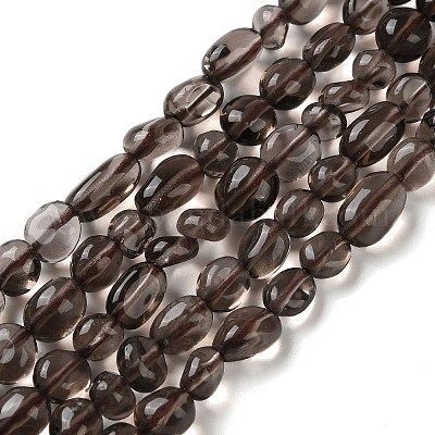 Натуральные ледяные обсидиановые бусинки&nbsp;G-C268-A07-6x8mm-1