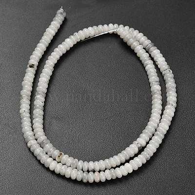 Природные лабрадорита бисер нитей G-L635-A05-4x2mm-1