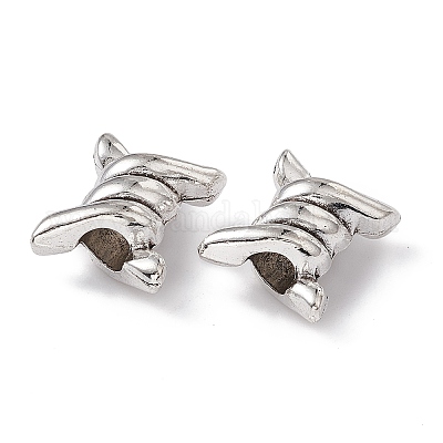 Европейские сплавочные бусины тибетского стиля &nbsp;LS-PALLOY-E011-01AS-1