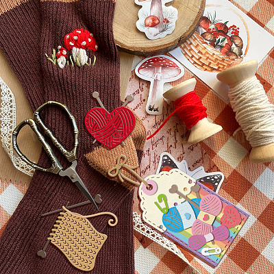 Вязаная тема DIY-WH0309-1918-1