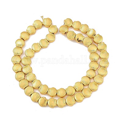 Гальванические нити из синтетических немагнитных гематитовых бусин G-C156-06-1