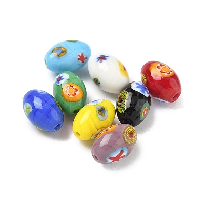 Стекло ручной работы тысячецветник бисера LAMP-U004-02-1