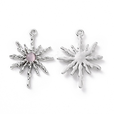 Подвески для кошачьего глаза из сплава PALLOY-D007-08P-B-1