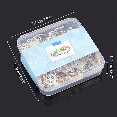 Звенья из сплава с серебряным покрытием ENAM-NB0001-39-1