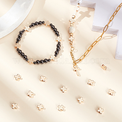 Латунные бусины KK-BC0004-17G-1