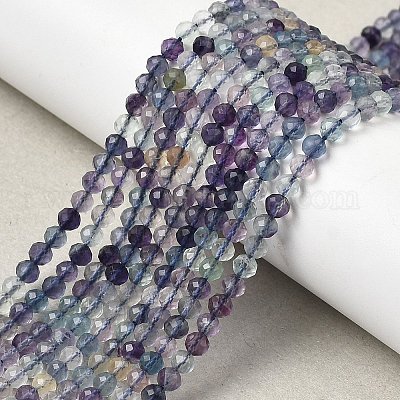 Natürlichen Fluorit Perlen Stränge&nbsp;G-RM250101-C5-1