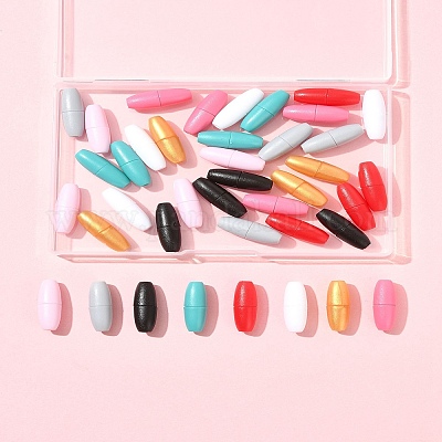 40 комплект пластиковых застежек 8 цветов&nbsp;KY-FS0001-37-1