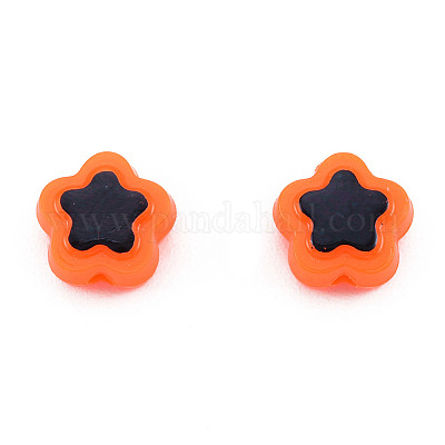 Покрытие непрозрачных акриловых бусин OACR-N136-01H-1