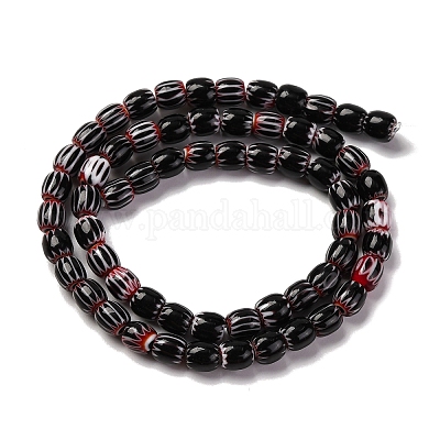 Бусы лэмпворк ручной работы LAMP-K041-01A-01-1