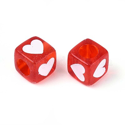 Прозрачные акриловые бусины OACR-N140-02C-1