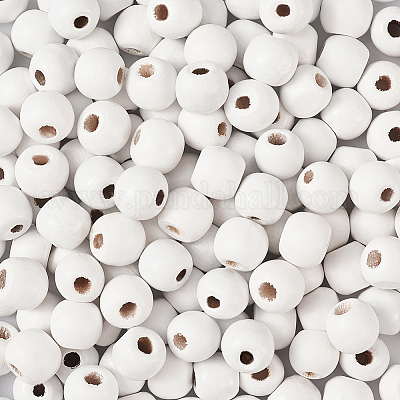 Крашеные натуральные деревянные бусины&nbsp;WOOD-TA0001-19-B-1