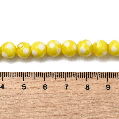 Бусины лэмпворк  LAMP-D002-8mm-01-1