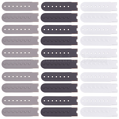 60 комплект 3 цветов 7-отверстия сменные застежки удлинитель пряжки бейсболка ковбойская шляпа застежка ремешок зажим FIND-OC0002-78-1