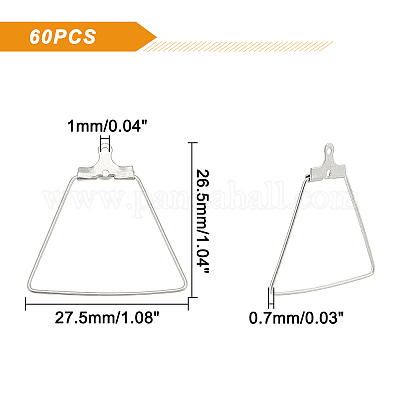 Подвески из нержавеющей стали 304 STAS-UN0016-01P-1