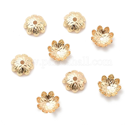 Шапочки и конусы для бусин KK-Z030-09LG-1