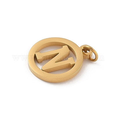 Подвески из нержавеющей стали 304 с соединительным кольцом STAS-R001-02G-N-1