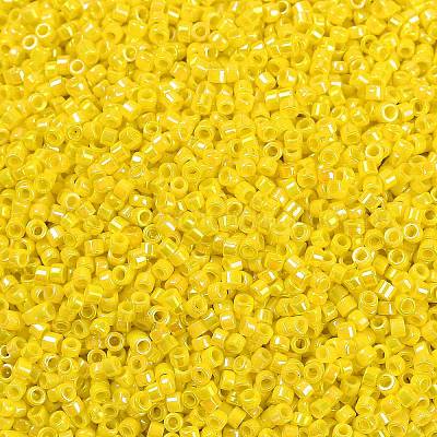 Непрозрачные цвета блестящие стеклянные бусины SEED-H003-12C-1