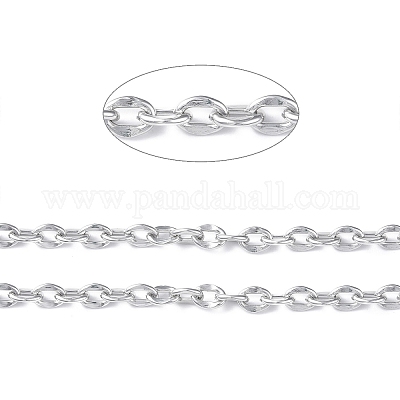 Овальные цепочки из оксидированного алюминия для кофейных зерен CHA-K003-03P-1