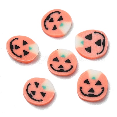 Кабошоны из полимерной глины ручной работы на тему Хэллоуина CLAY-M005-22-1