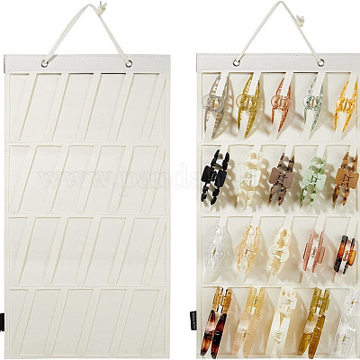 Настенная сумка для хранения заколок для волос из нетканого материала PW-WG68544-03-1