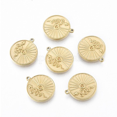 Ионное покрытие (ip) 304 нержавеющая сталь подвеска со стразами STAS-N097-252LG-1