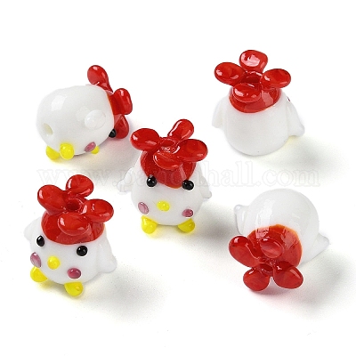 Бусы лэмпворк ручной работы LAMP-Z007-02E-1