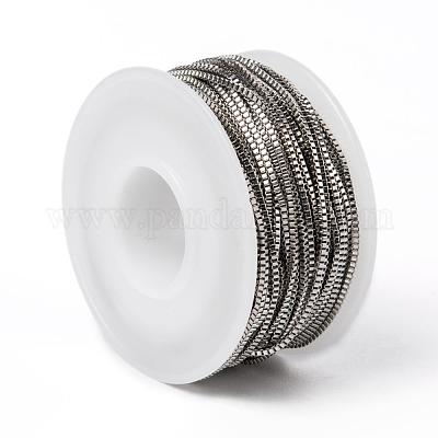 Устойчивые к потускнению венецианские цепи из нержавеющей стали 304/цепи-коробки CHS-H016-03P-10M-1