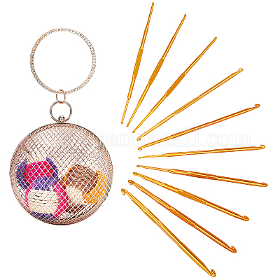 Женский кошелек железный полый клатч AJEW-GF0003-05-1