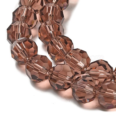 Прозрачные стеклянные бусины EGLA-A035-T8mm-D13-1