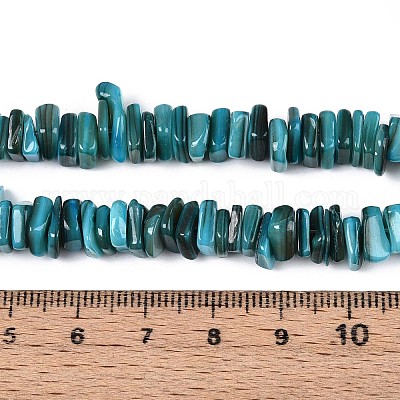 Нити бусин из натуральных пресноводных ракушек SHEL-T020-40D-1