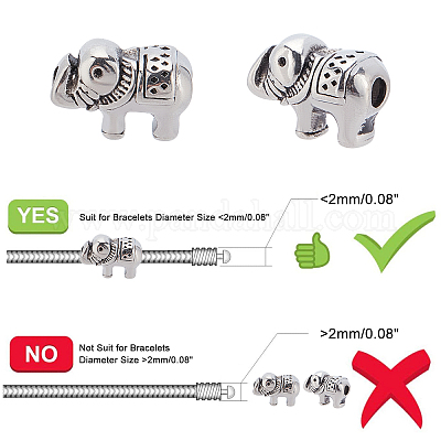 10 шт. бусины из нержавеющей стали марки 304 STAS-UN0028-23-1