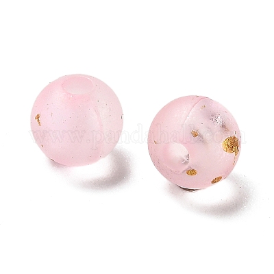 Матовые прозрачные акриловые бусины OACR-F013-12B-1