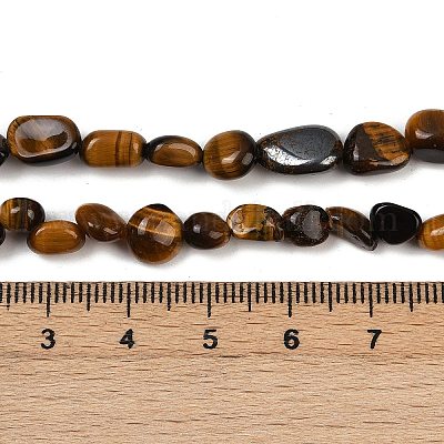 Natürlichen Tigerauge Perlen Stränge&nbsp;G-Q060-D08-1
