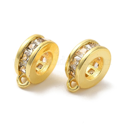 Колонна латунные микропаве кубический цирконий трубчатые дужки KK-C072-05C-G-1