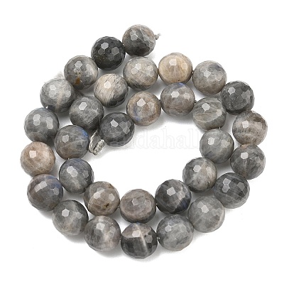 Природные лабрадорита бисер нитей G-L642-F07-12mm-1