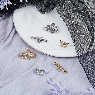 2 комплект застежек для часов из сплава 2 цветов FIND-FH0009-39-1