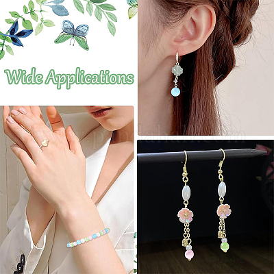 200 шт. 4-х цветные бусины кошачий глаз&nbsp;CE-YW0001-04-1