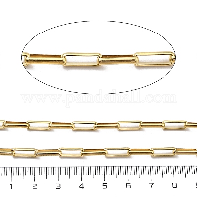 Ионное покрытие (ip) прямоугольные звенья цепи из нержавеющей стали 304 CHS-G039-04G-1