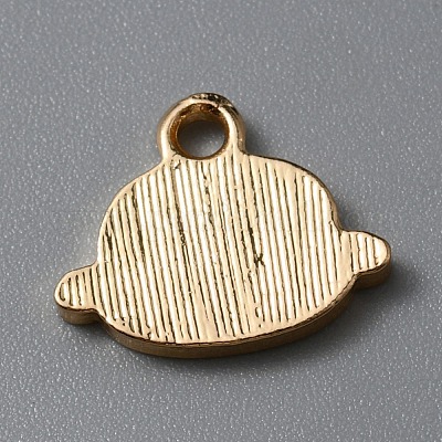 Сплав эмали подвески ENAM-WH0065-24KCG-01-1