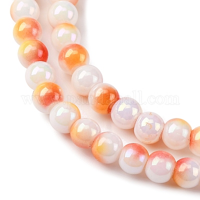 Стеклянные бусины LAMP-R020-04A-1