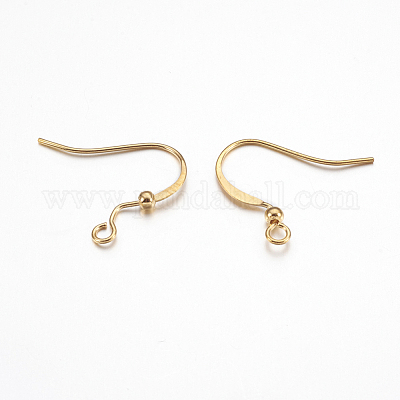Крючки для серег из латуни X-KK-K225-11-G-1