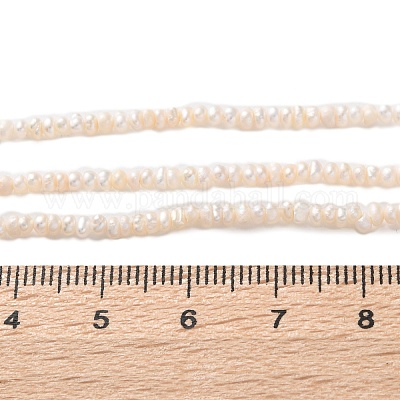 Нити из натурального культивированного пресноводного жемчуга PEAR-I007-02G-01-1