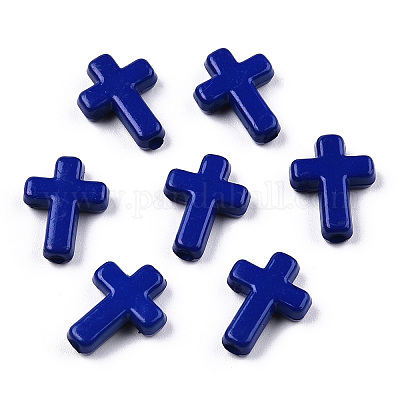 Непрозрачные акриловые бусины SACR-436-9-1