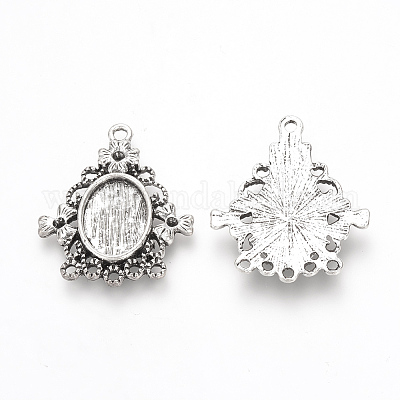 Сеттинги для кабошонов или кулона TIBE-Q073-71AS-1