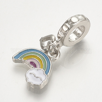 Сплав эмаль европейские подвески с подвесками X-MPDL-Q208-109-1