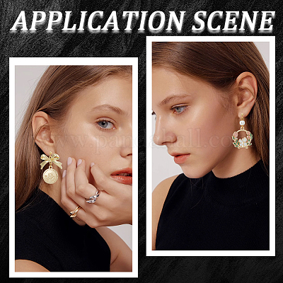 50 шт. фурнитура для сережек-гвоздиков с круглым шарообразным штифтом из нержавеющей стали 304 STAS-BBC0004-78-1