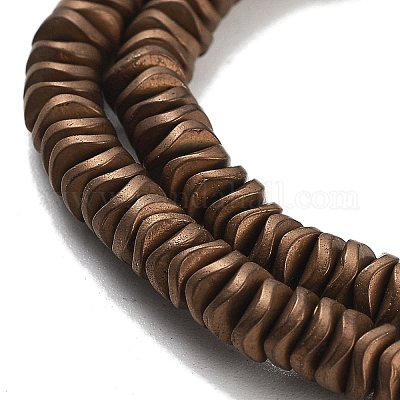 Гальванические нити из синтетических немагнитных гематитовых бусин G-H020-M01-18-1