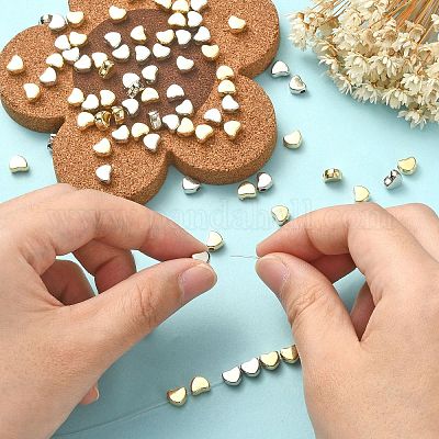 100шт 2 цвета ccb пластиковые бусины&nbsp;KY-CJ0001-64-1