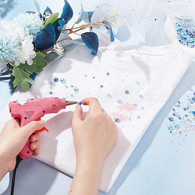 Непрозрачные и прозрачные кабошоны из смолы RESI-WH0034-08B-1